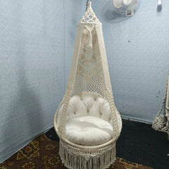 Hanging Swing with Backrest