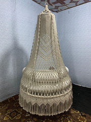 Cream Dream Macramé Swing