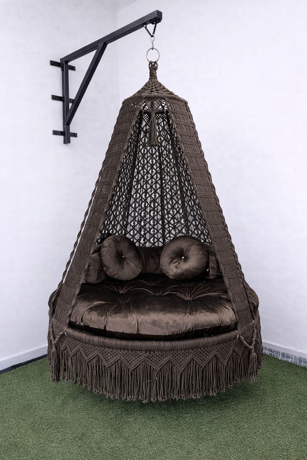 Dot Pattern Double Seater Swing