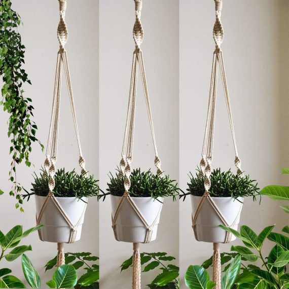 Handmade Boho Macramé Plant Holder