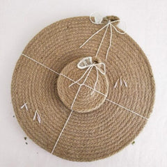 Jute Placemats – 14-Inch Round Mats