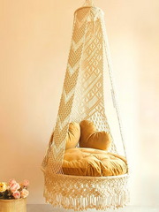 Classic Macrame Swing Chair