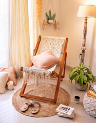 Macramé Lounge Chair